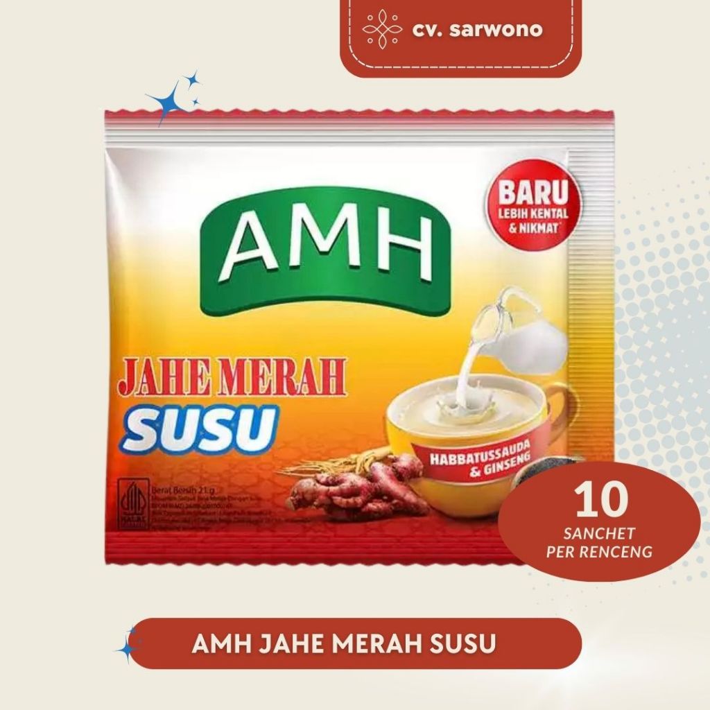 AMH Jahe Merah Susu / Amh Jahe Merah