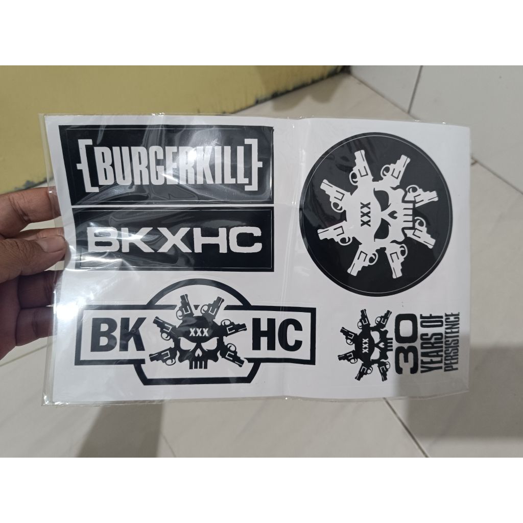 Sticker pack Burgerkill 30 th Anniversary