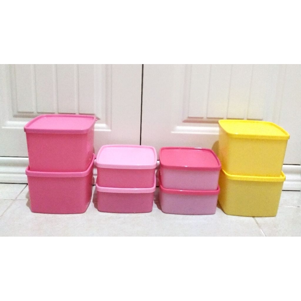 Frozen Square Set (2)Tupperware