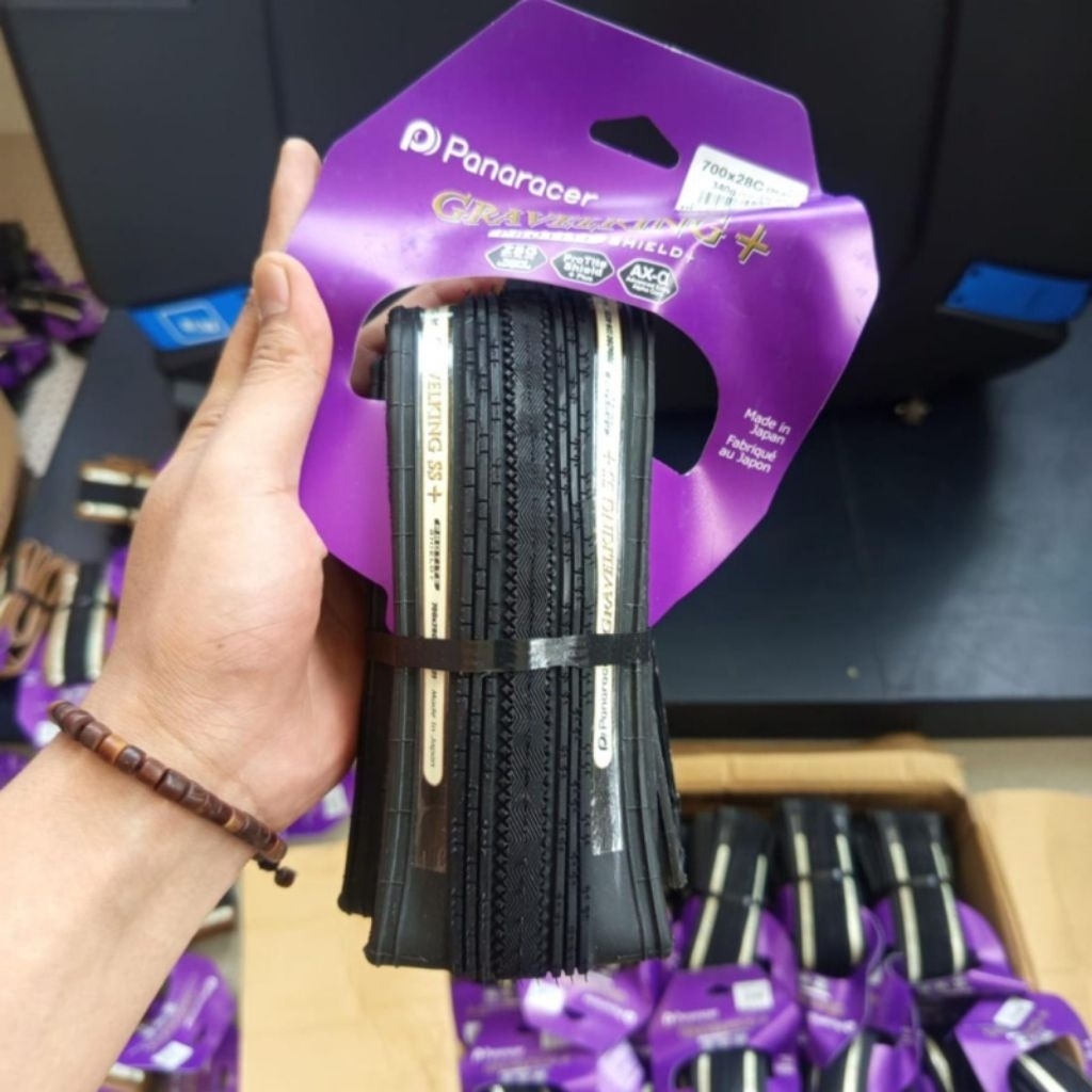 Ban Panaracer GravelKing SS Plus Tire (700x28) Black