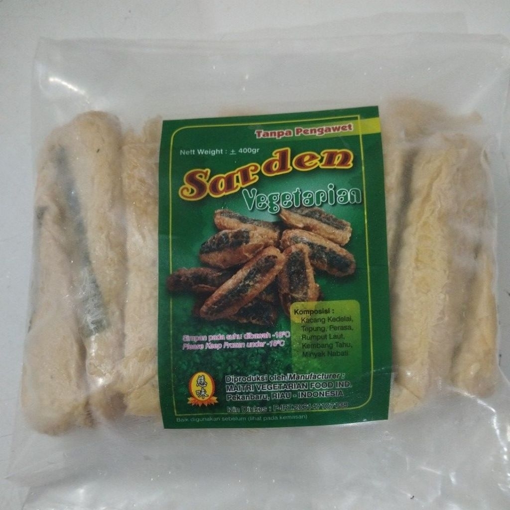 (Maitri)Sarden Vegetarian 400gr