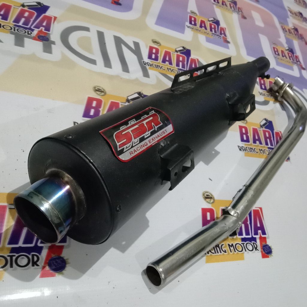 Knalpot Bobokan SBR Shogun 125 sp,titan,Shogun lama,Shogun R,Shogun 125,Smash old/new,Axelo,Supra al
