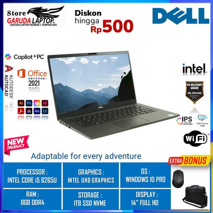 Laptop Dell Latitude 14 7400 Intel Core i5 8265U 8GB 1TB 14.0 FHD Windows 11 Pro Second