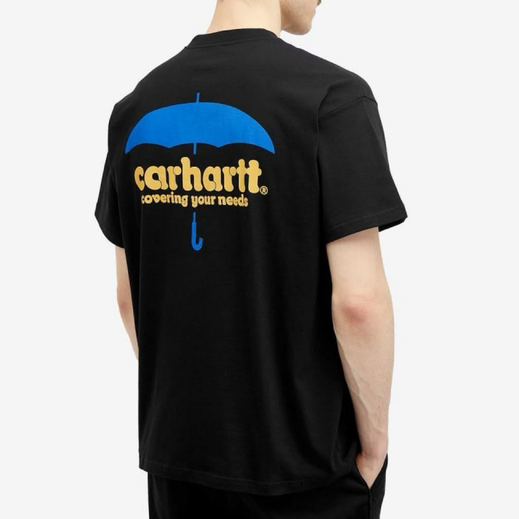 Carhatt Wip Cover T Shirt Loose Black