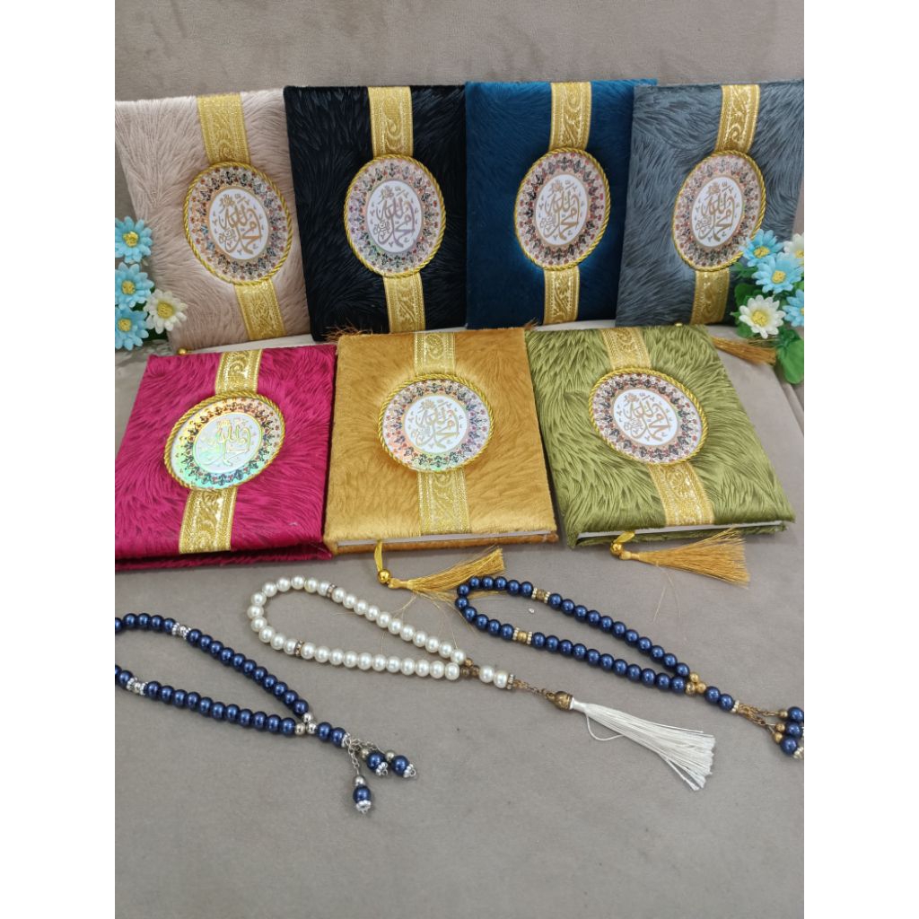 BUKU YASIN DAN TAHLIL  224 ARTPAPER FREE TASBIH 33 BUTIR DAN TAS TILE