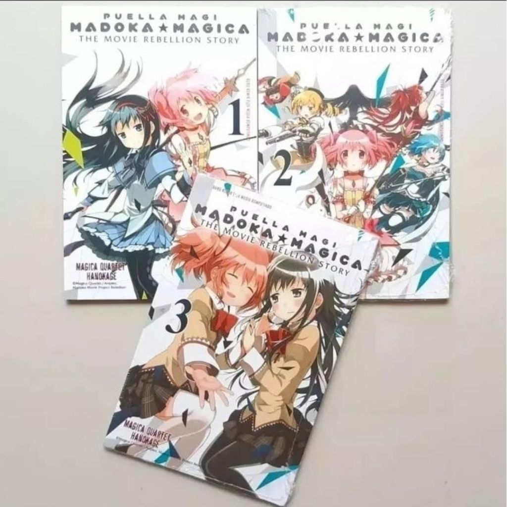 komik puella magi madoka magica 1-3 tamat