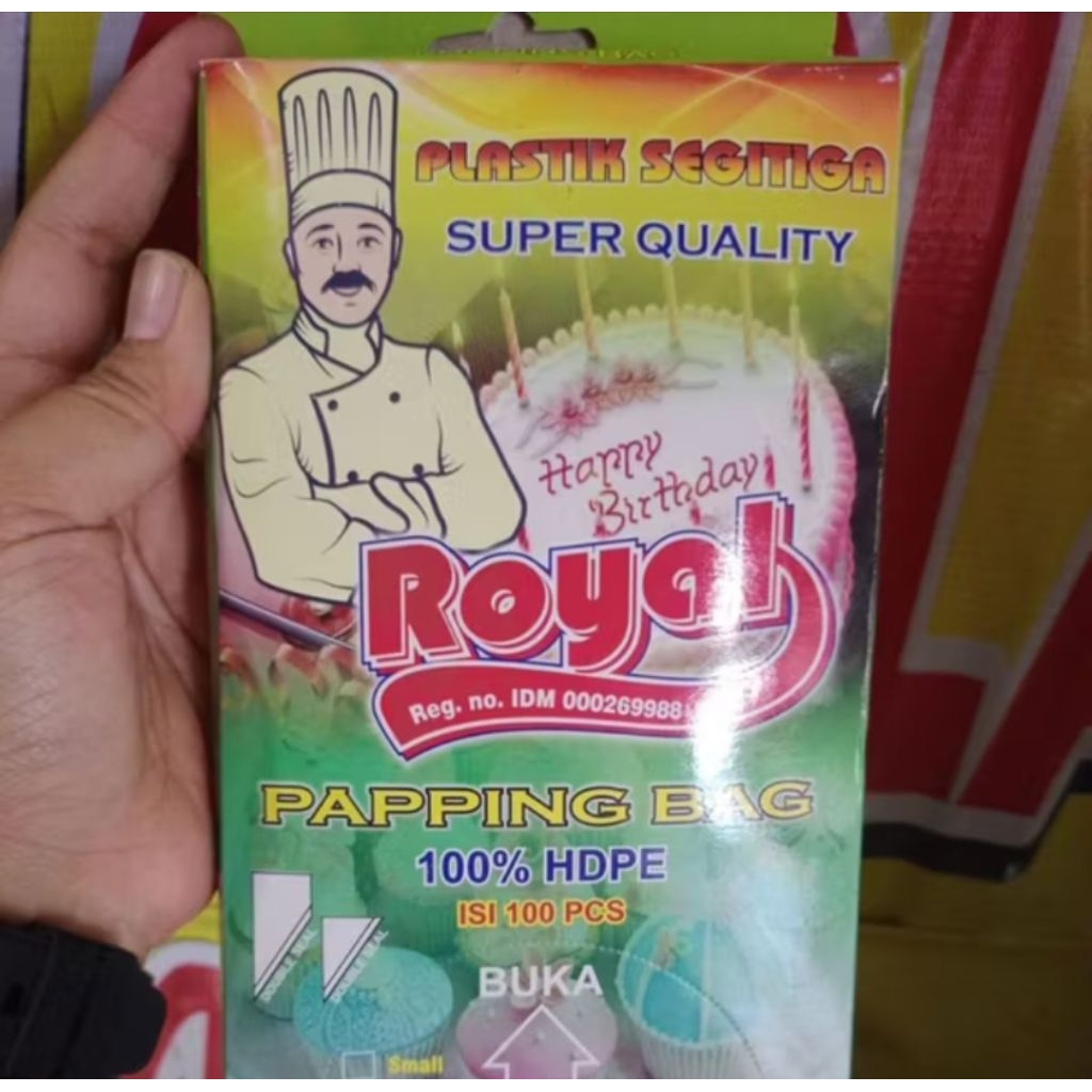 plastik segitiga/paping bag
