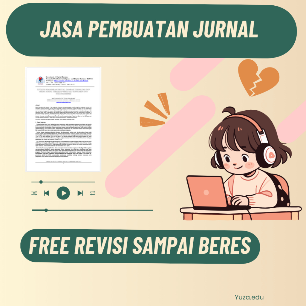 Jasa Penulisan Artikel Jurnal Ilmiah