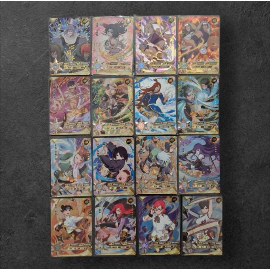 Kartu Naruto Kayou - OR Set Lengkap Dapat 103 Kartu