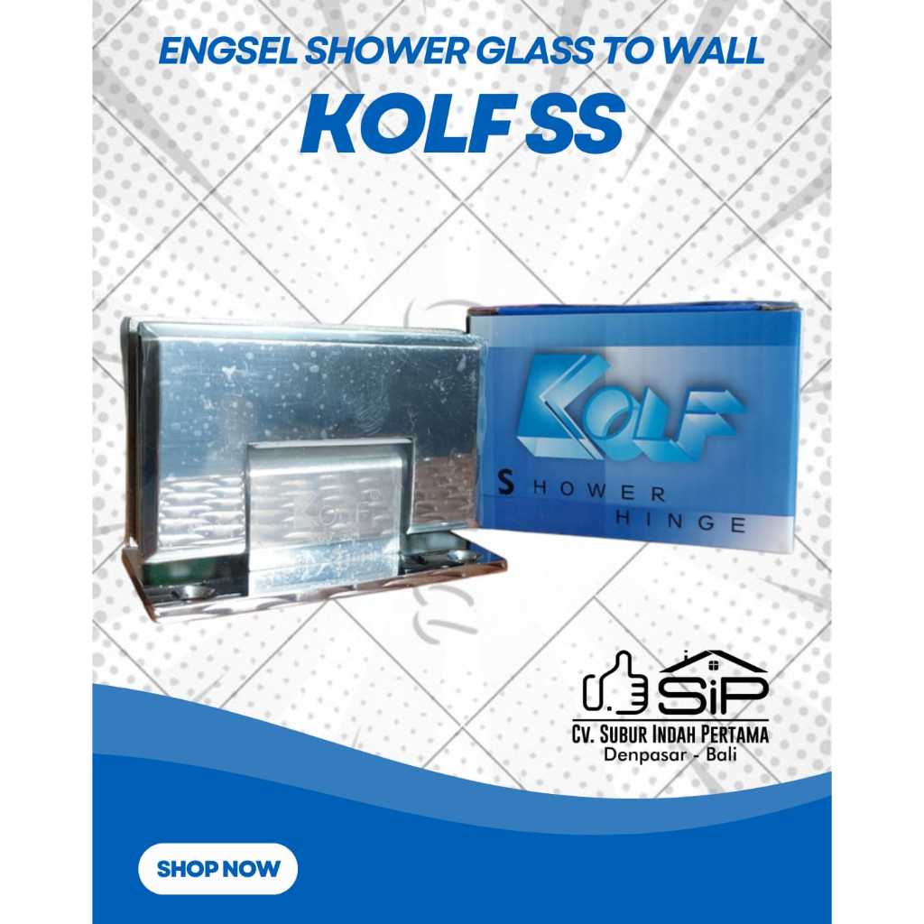 ENGSEL SHOWER KOLF / ENGSEL KAMAR MANDI / ENGSEL PINTU KACA / ENGSEL KOLF / ENGSEL KACA TEMBOK / ENG