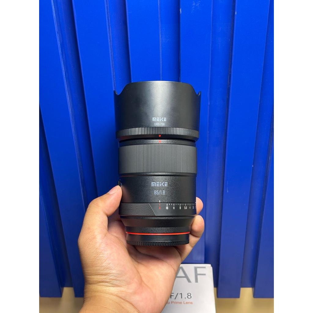 Lensa Meike 85mm Fullframe F1.8 For Sony Like New
