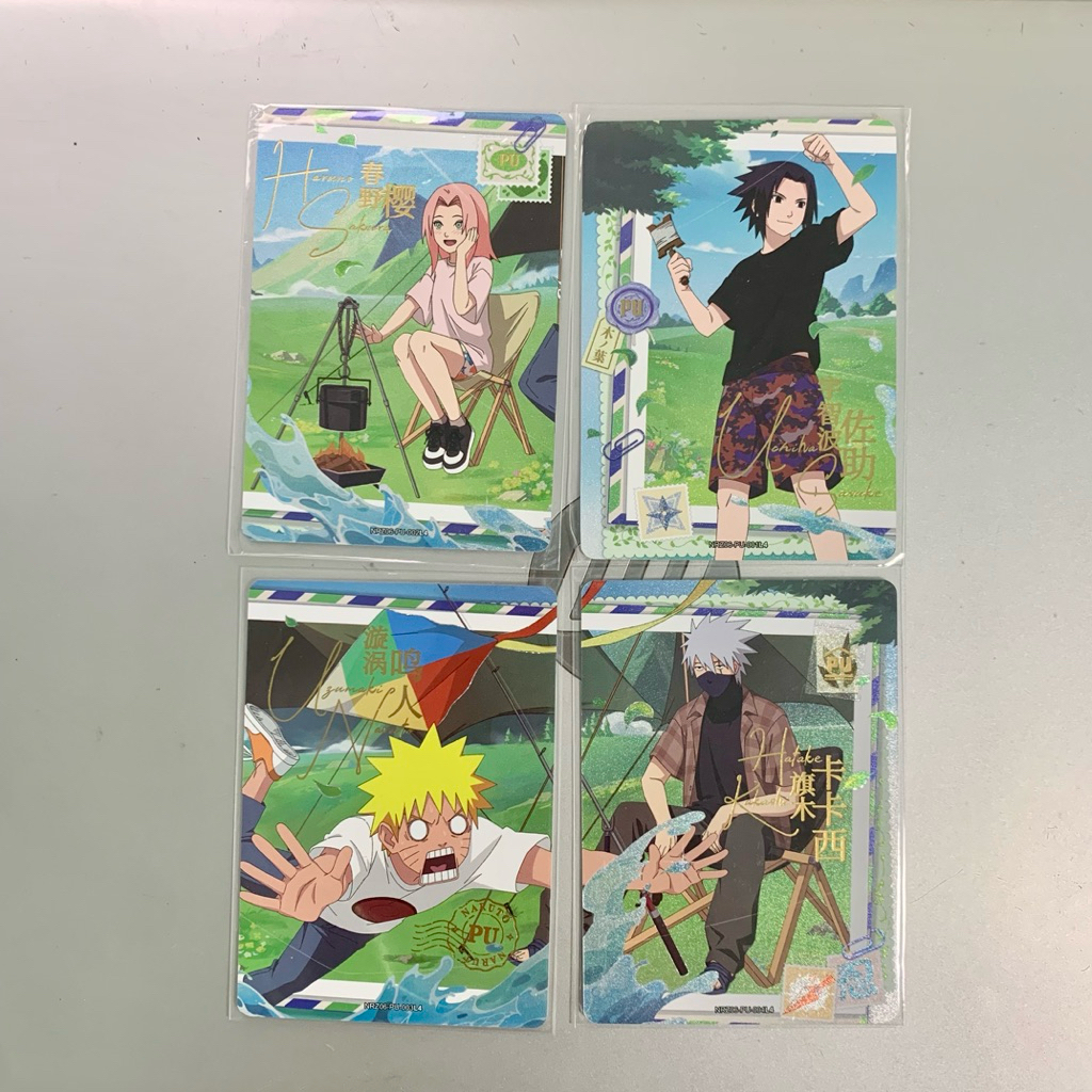 Kartu Naruto Kayou - PU Set Lengkap dapat 8 kartu