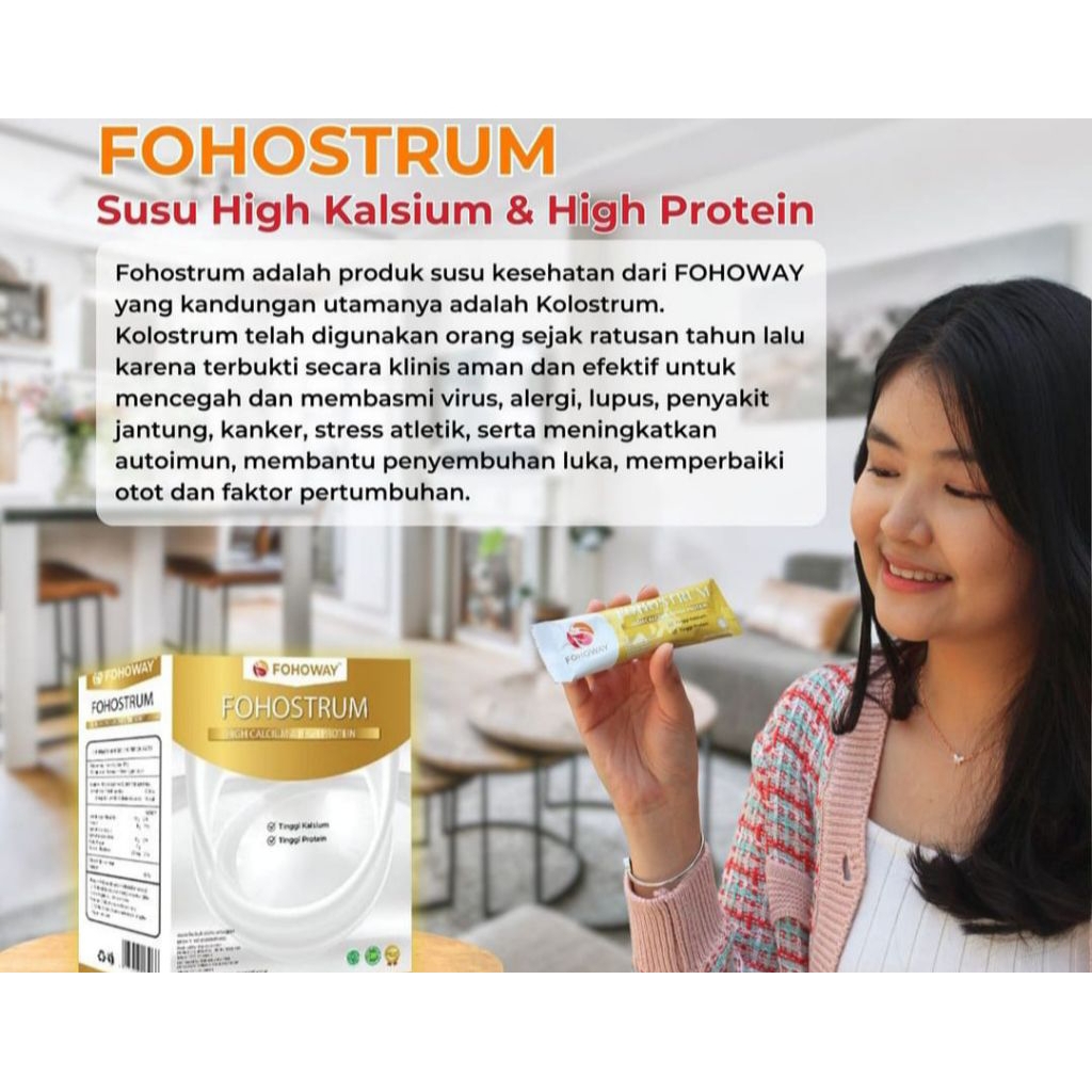 Susu Fohostrum - Fohoway susu colostrum (Asli)