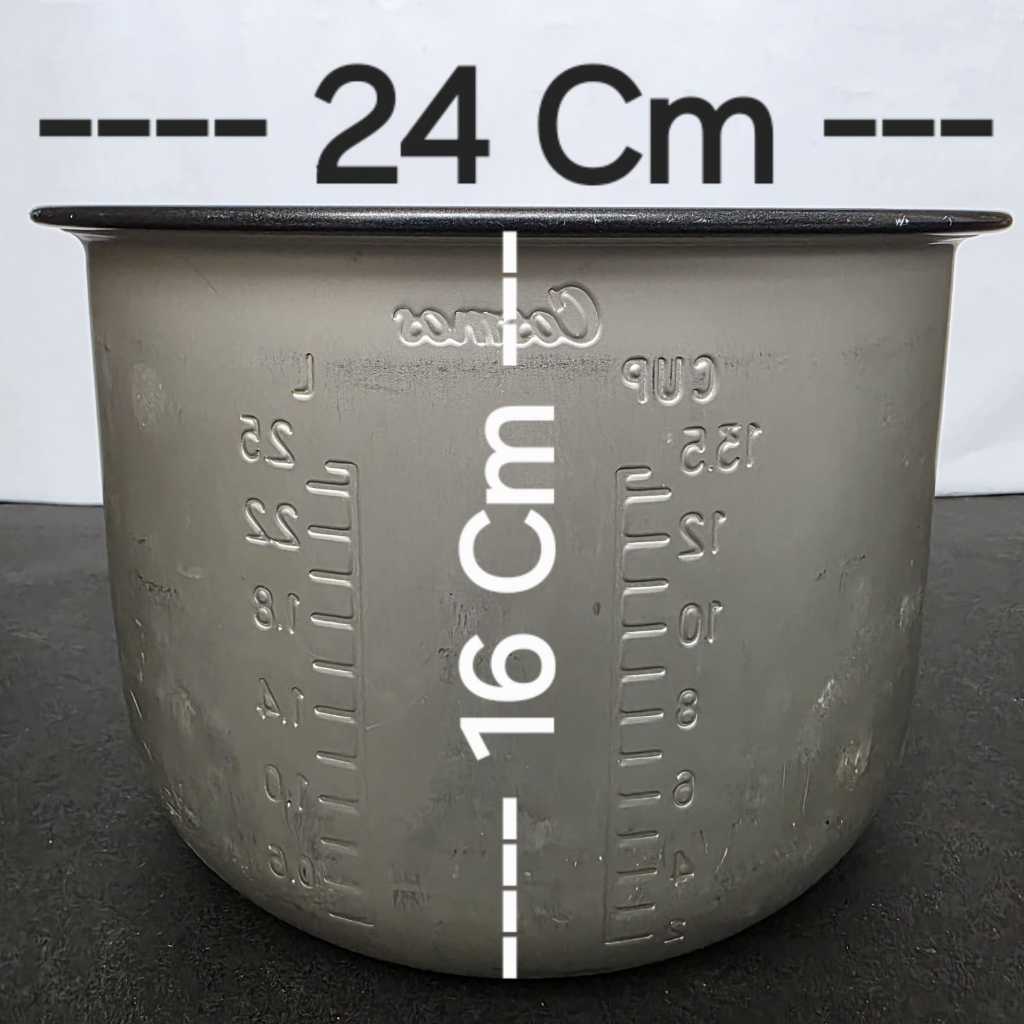 Panci Dalaman Cosmos 2,5 Liter Original CRJ-5508 Anti Lengket