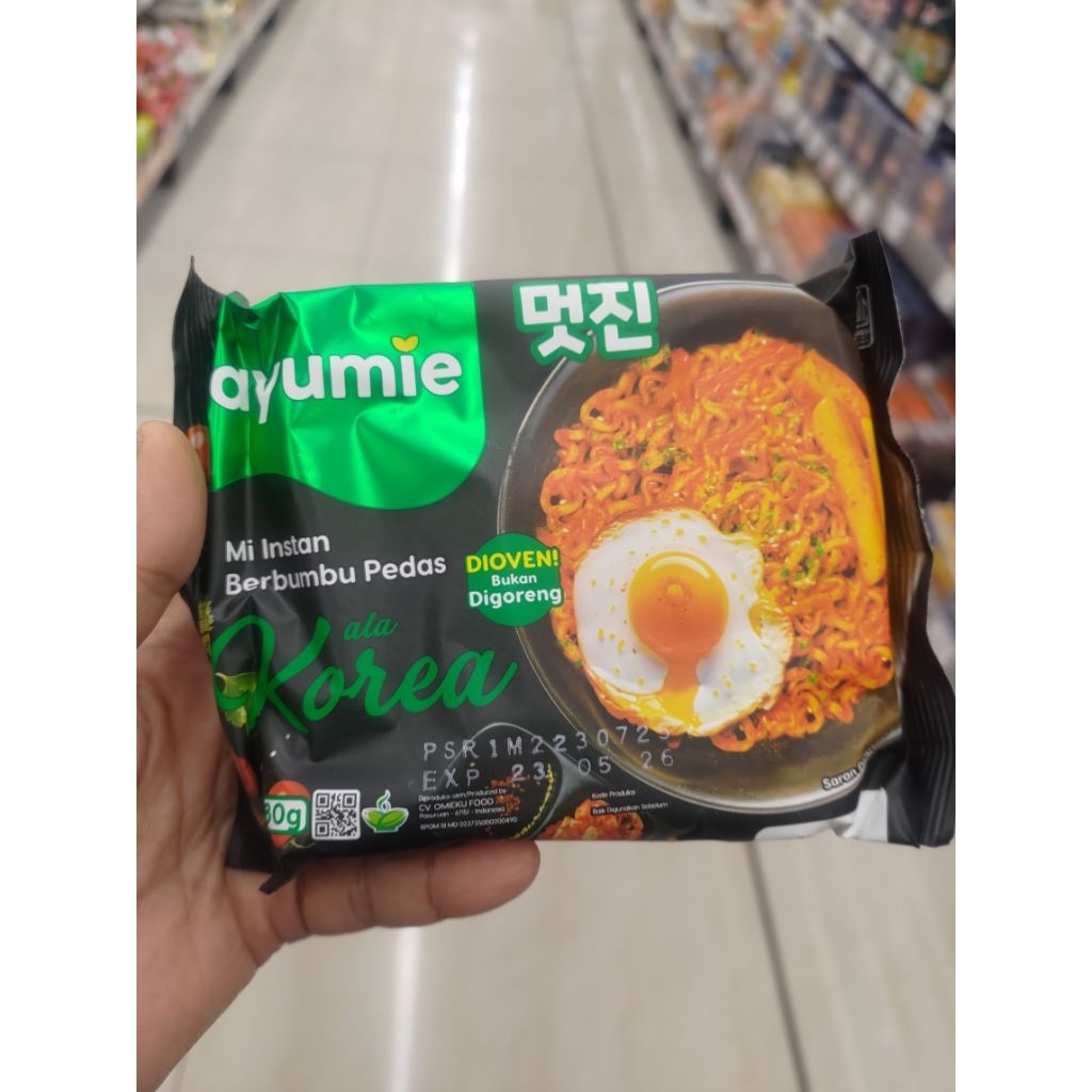 ayumie mie instan ala korea