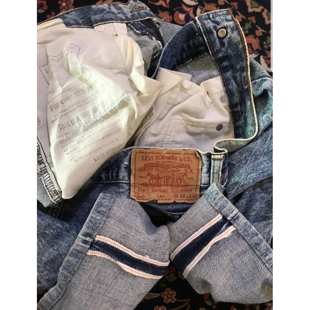 levis 502 big E selvedge japan