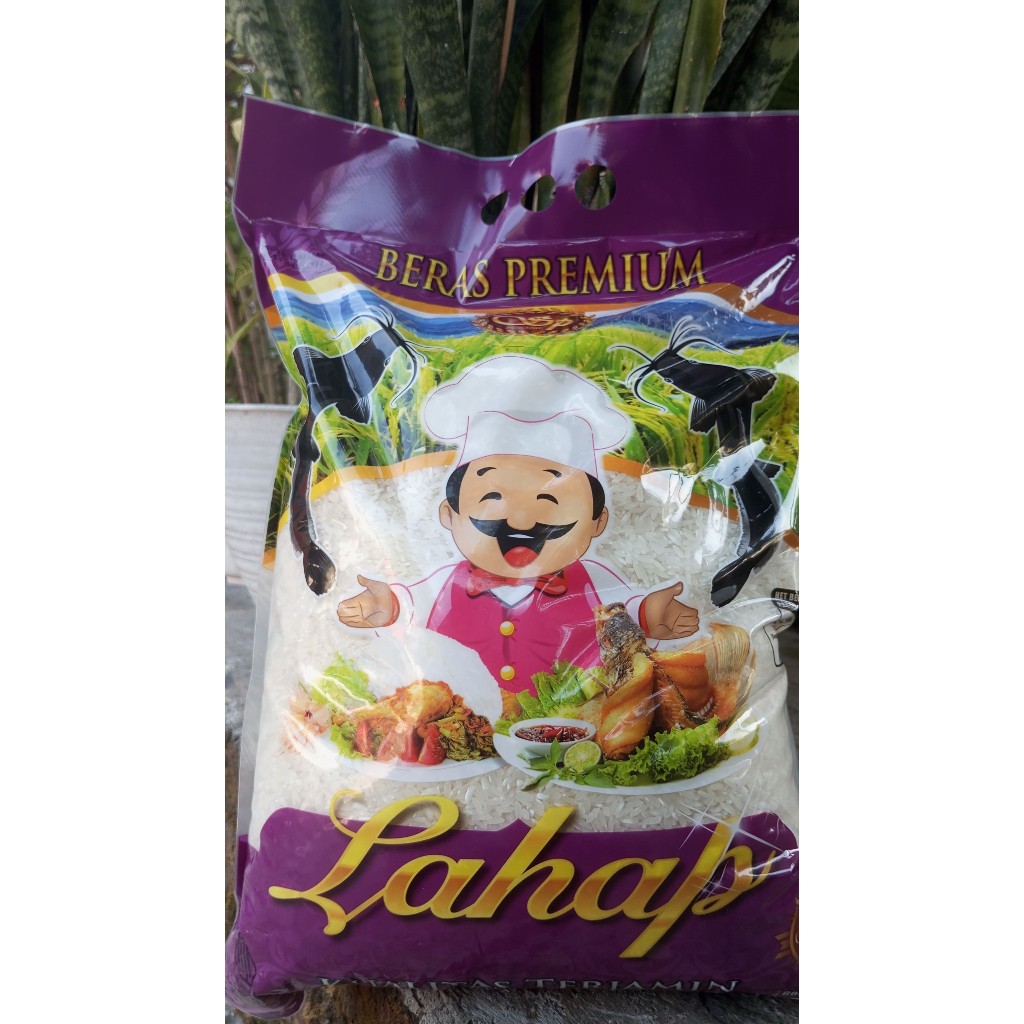

BERAS PREMIUM LAHAP LELE KEMASAN 5KG