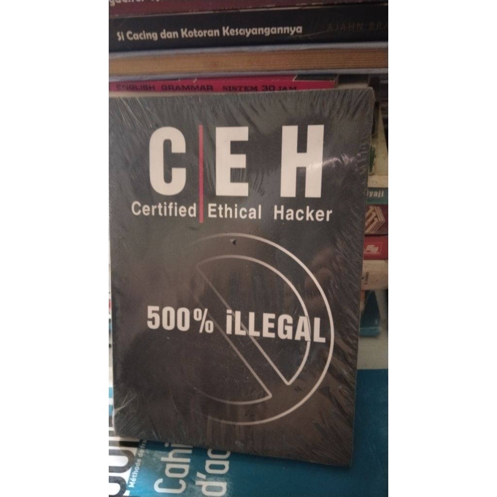 BUKU CEH,CERTIFIED ETHICAL HACKER,500% ILLEGAL