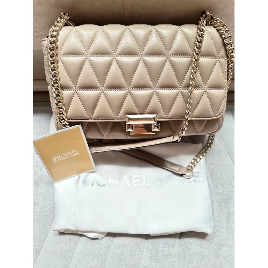 Sloan Large Quilted Leather Shoulder Bag