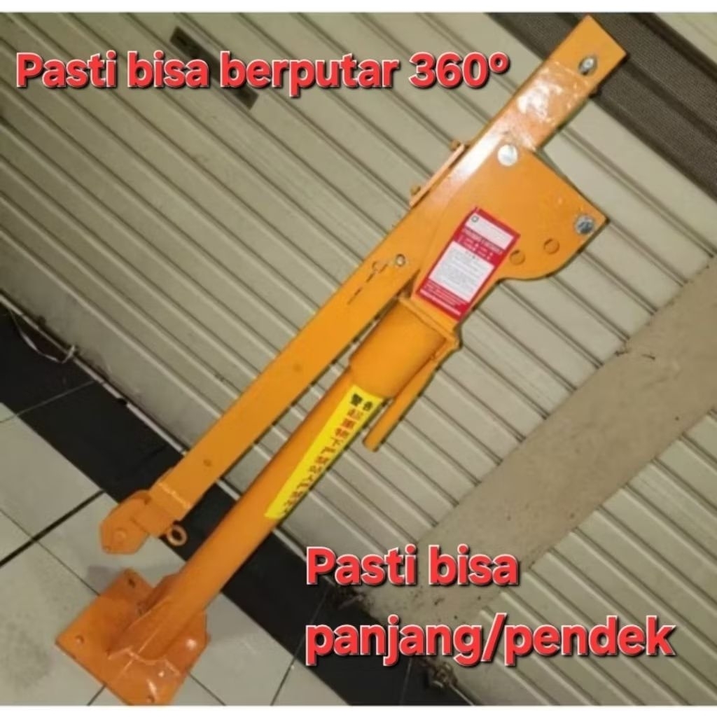 Mini truck crane 500kg hoist