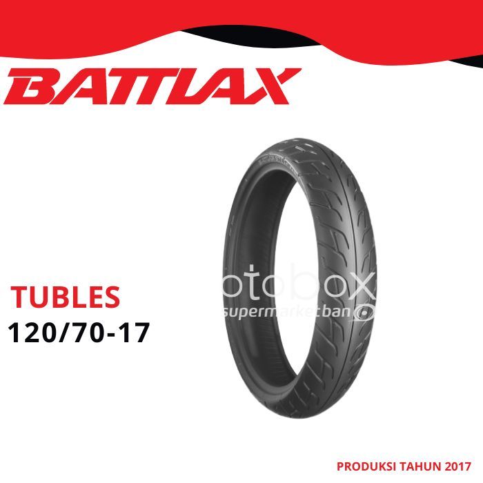 BAN LUAR BRIDGESTONE BATTLAX B92 UKURAN 120/70-17 RING 17 TUBELESS
