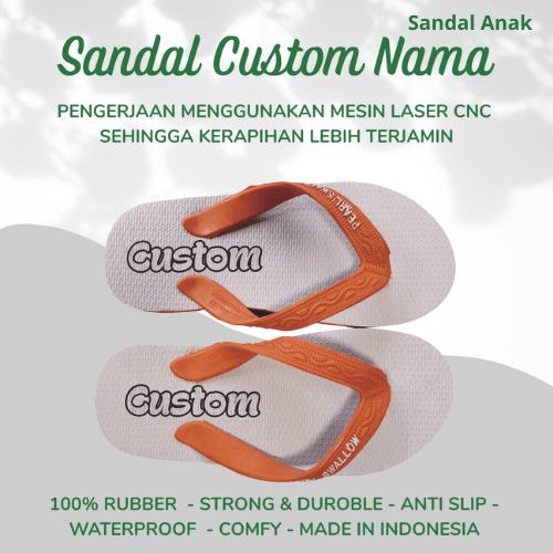 SANDAL CUSTOM/ SANDAL ANAK