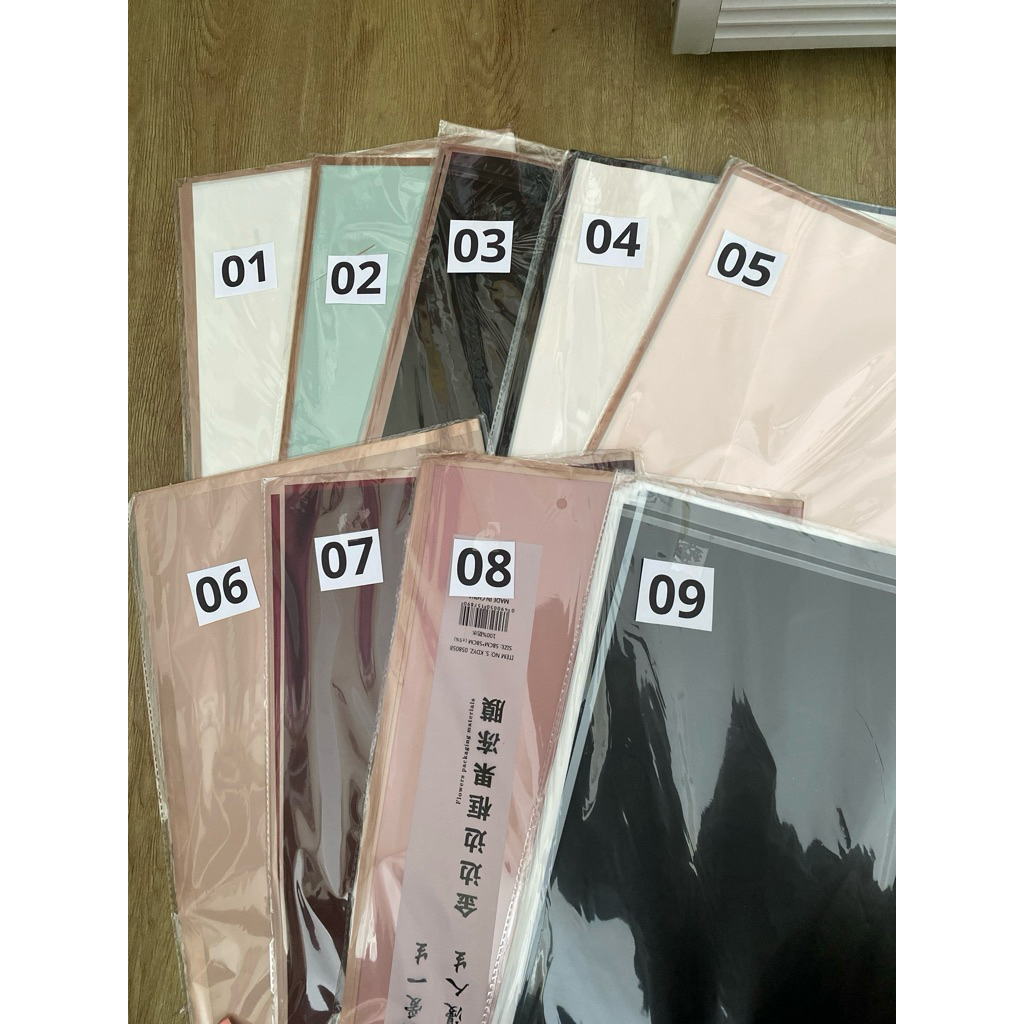 Wrapping bouquet | kertas bucket | Cellophane