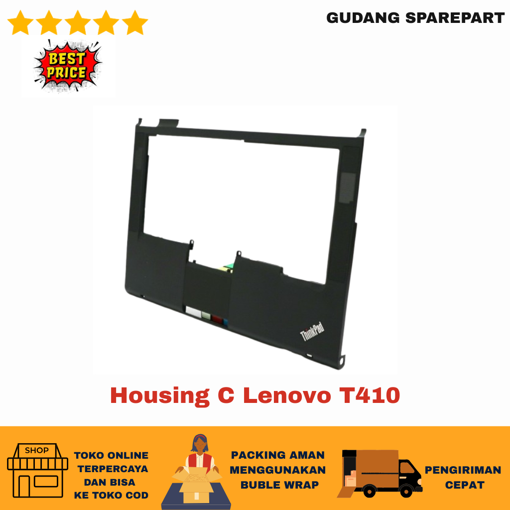 HOUSING C LENOVO THINKPAD T410 SPAREPART BARU
