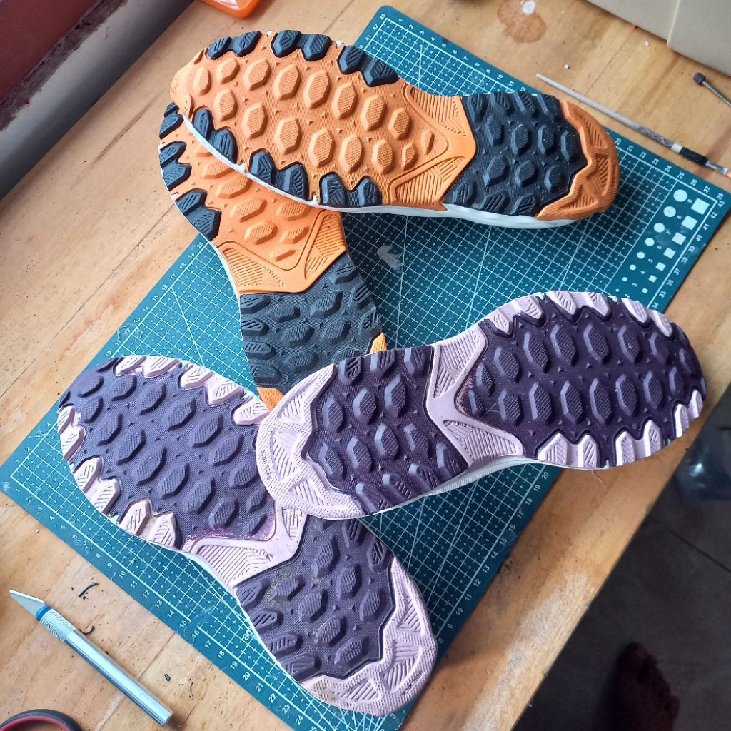 outsole trail run eNBe T510 0RIGINAL telapak sol sepatu sneakers running