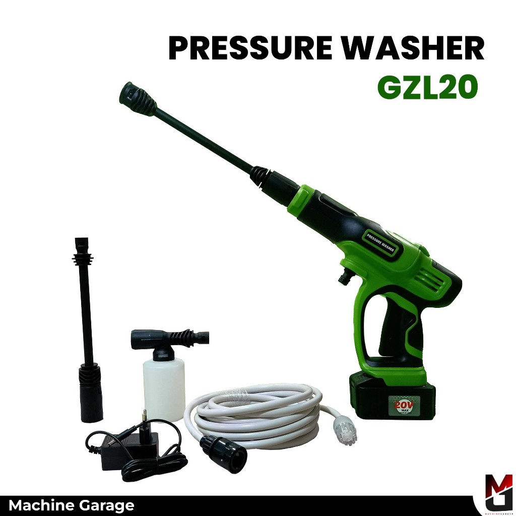 PRESSURE WASHER GZL20 jet cleaner cordless jet cleaner tanpa kabel