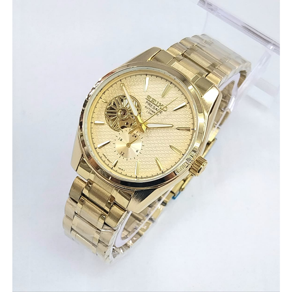 Jam Tangan Seiko 5 Otomatis / Automatic Tanpa Baterai | Jam Pria / Wanita Stainless / Jam Seiko / Se