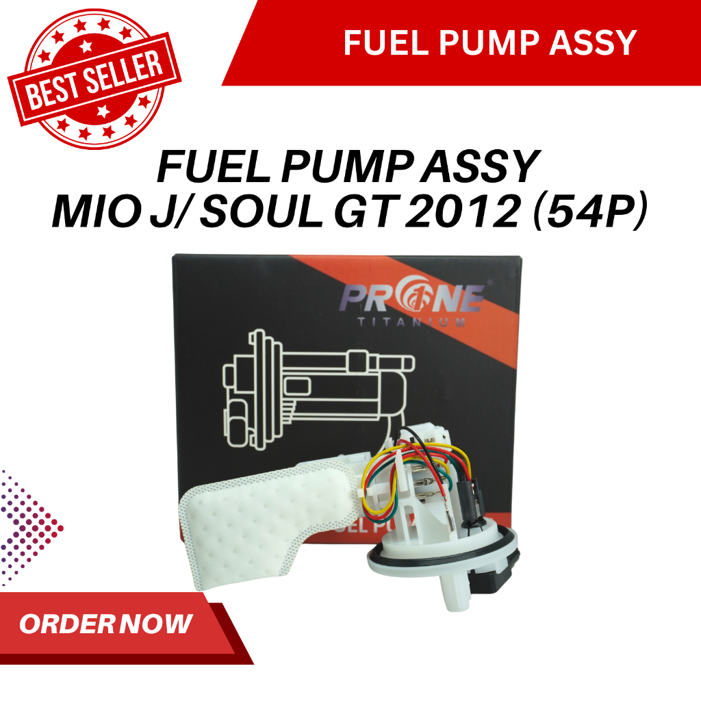 FUEL PUMP ASSY / POMPA BENSIN INJEKSI MOTOR MIO J / SOUL GT 2012 (54P) PRO1 TITANIUM