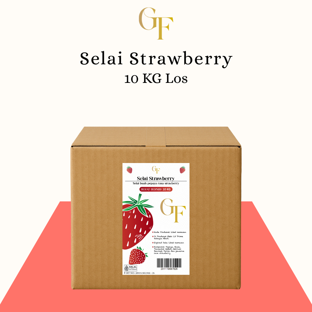 SELAI RASA STRAWBERRY 10 KG Los