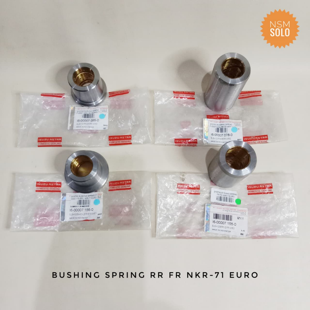 BUSHING SPRING / BOS PER / VERS DEPAN / BELAKANG ISUZU ELF NKR71 NKR 71 EURO ORIGINAL GENUINE