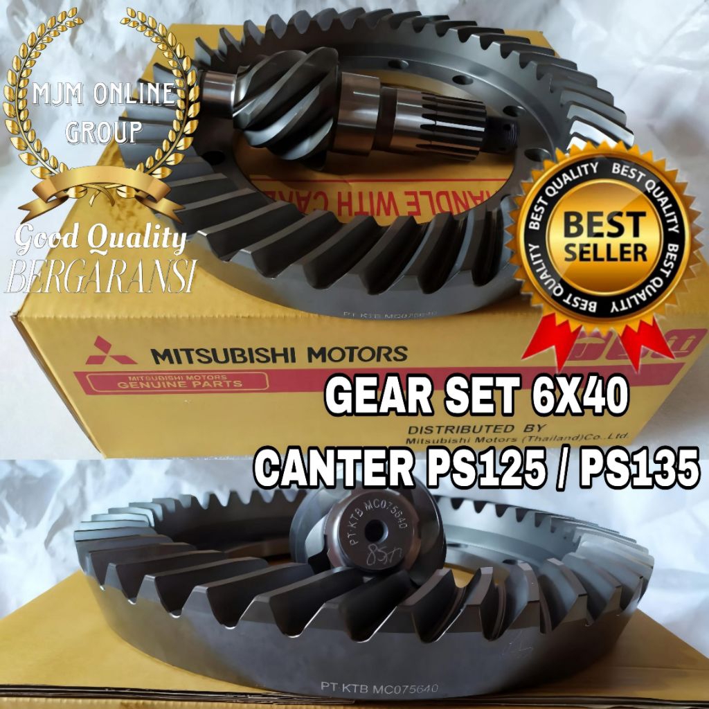 Gear set gigi gardan 6x40 Canter Ps125 125ps Ps135