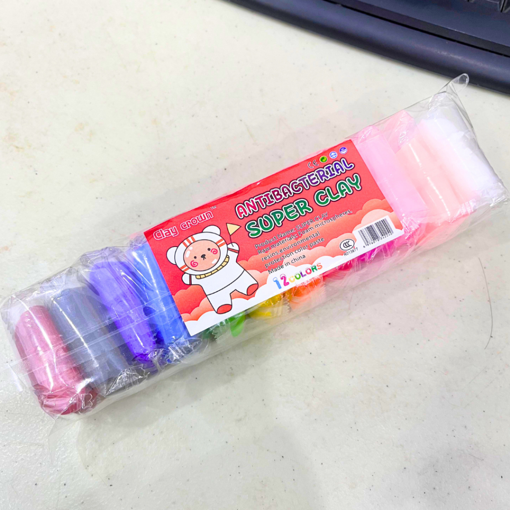 CLAY ANTE BAKTERI/SUPER CLAY UNTUK BENTUK BENTUK / MAINAN