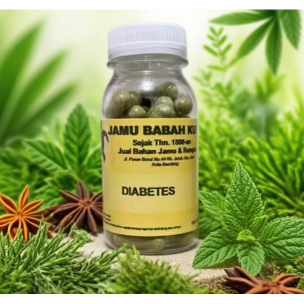 SPESIAL PROMO Obat Jamu Kapsul Tradisional Herbal DIABETES Racikan BABAH KUYA