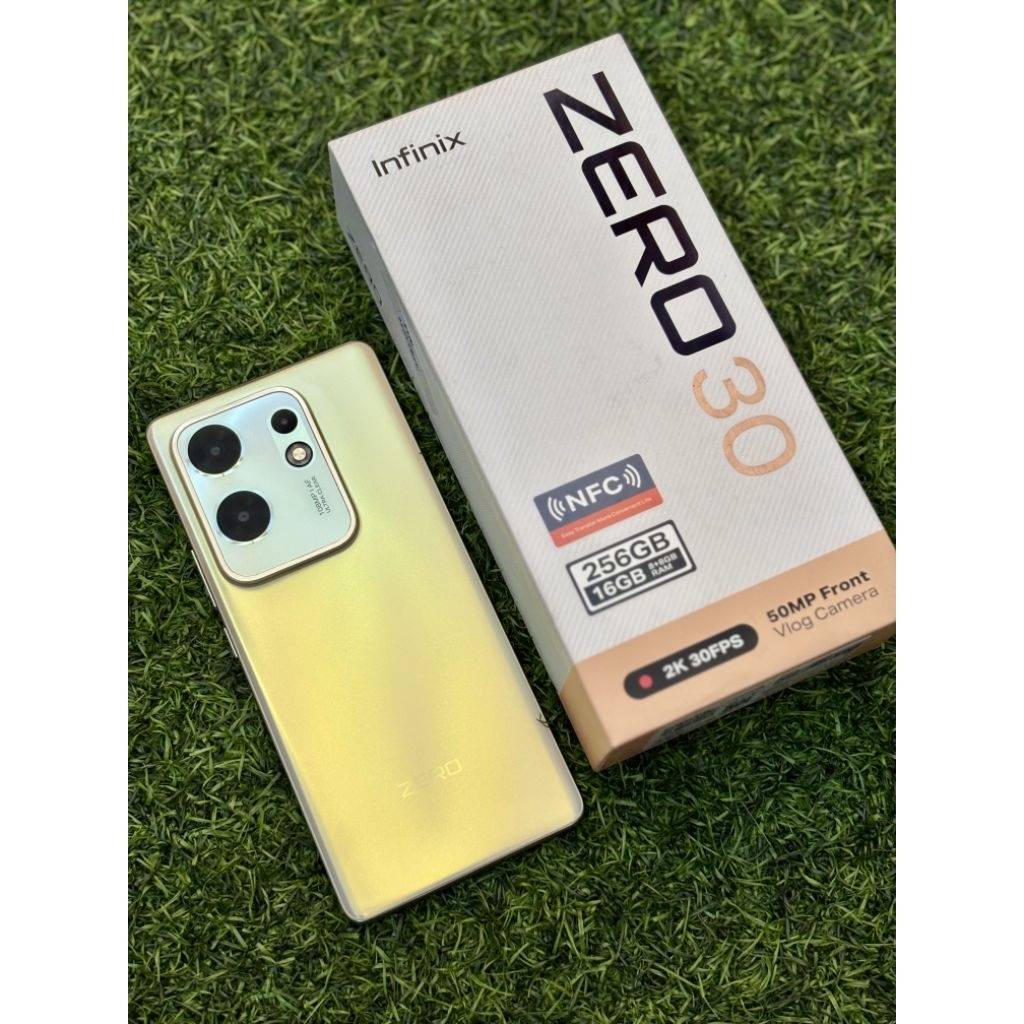 INFINIX ZERO 30 8/256GB SECOND LENGKAP NOMINUS RESMI INDONESIA