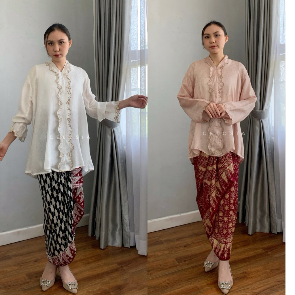 Aisha Set- kebaya brukat - set kondangan - set lebaran brukat - set lebarank