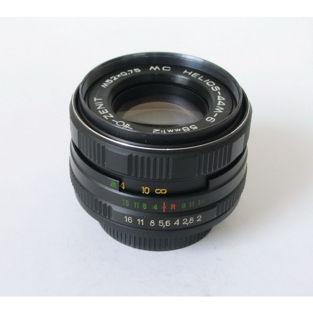 HELIOS 44M-6 58mm F2 - Bokeh Swirly Lensa Manual No95106332