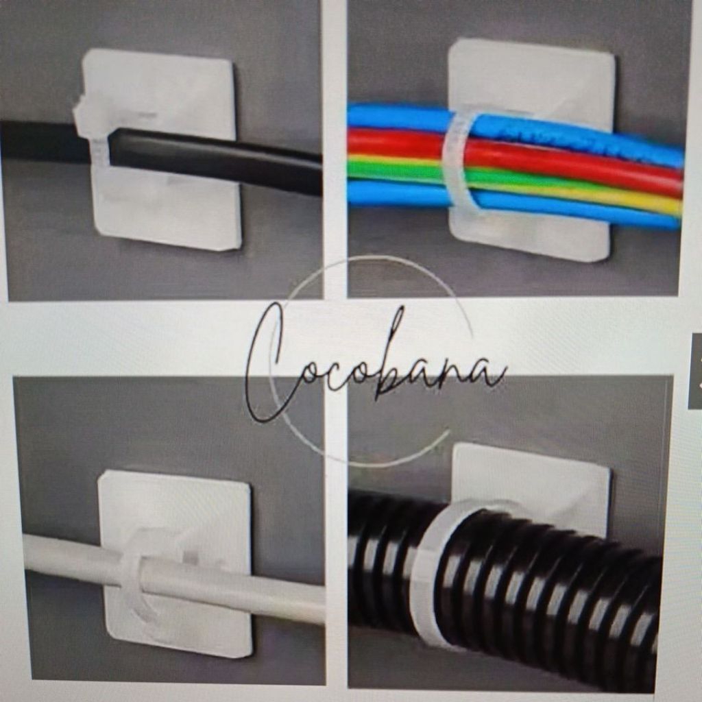 Tie mount pengikat kabel ties