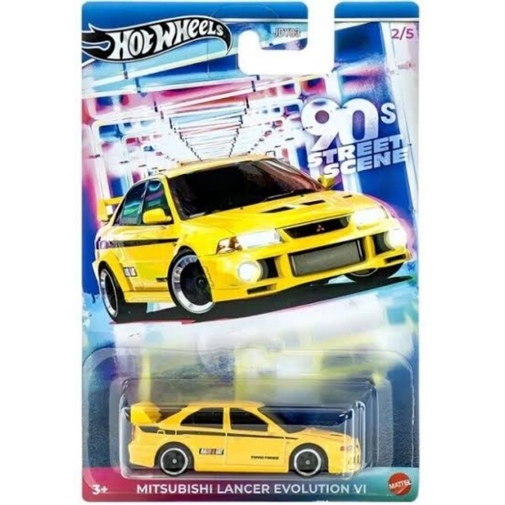Hot Wheels 90s Street Scene Mitsubishi Lancer Evolution VI