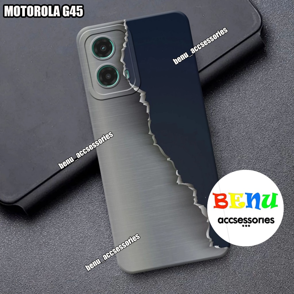 Softcase Casing Case HP Motorola G45 5G Lucu Aesthetic Terbaru Custom Cewek Cowok Casing silikon hp 