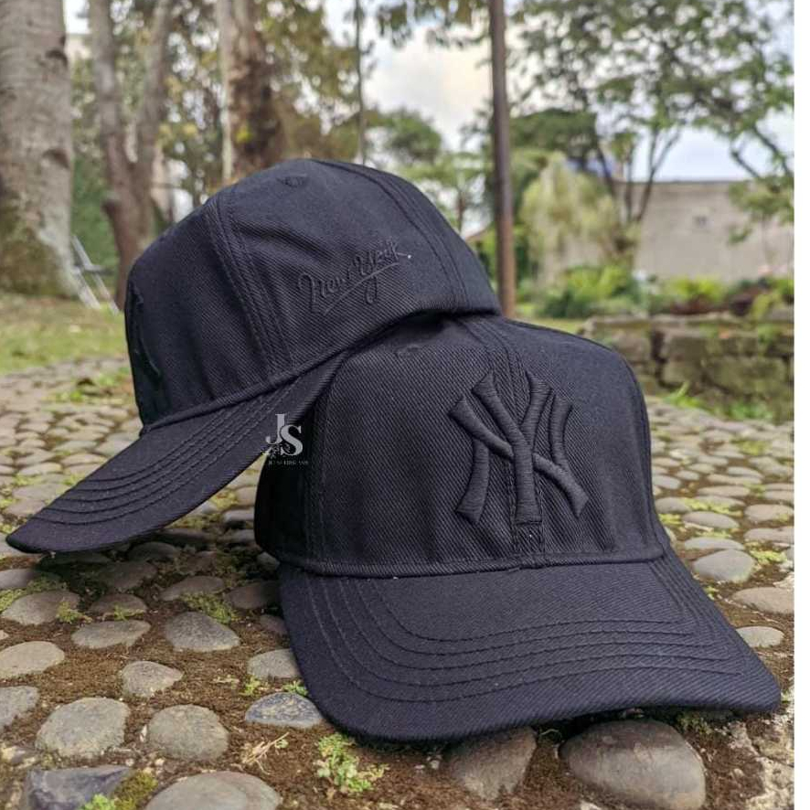 Topi Bisbol Distro Premium Semi Impor NY Putih Unisex Bahan Kanvas Super Pengatur Belakang Ring Besi
