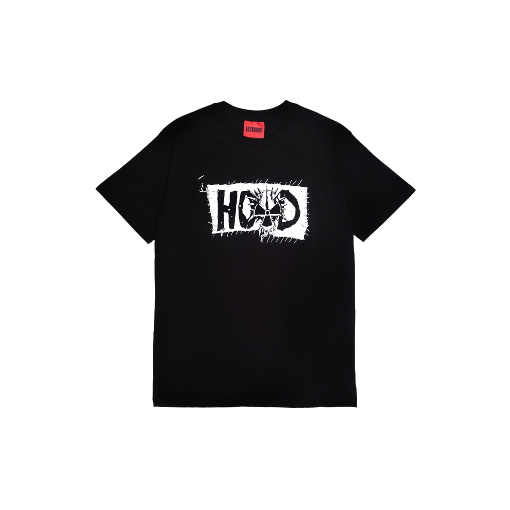 Easthood Corrosion Kaos Lengan Pendek Hitam