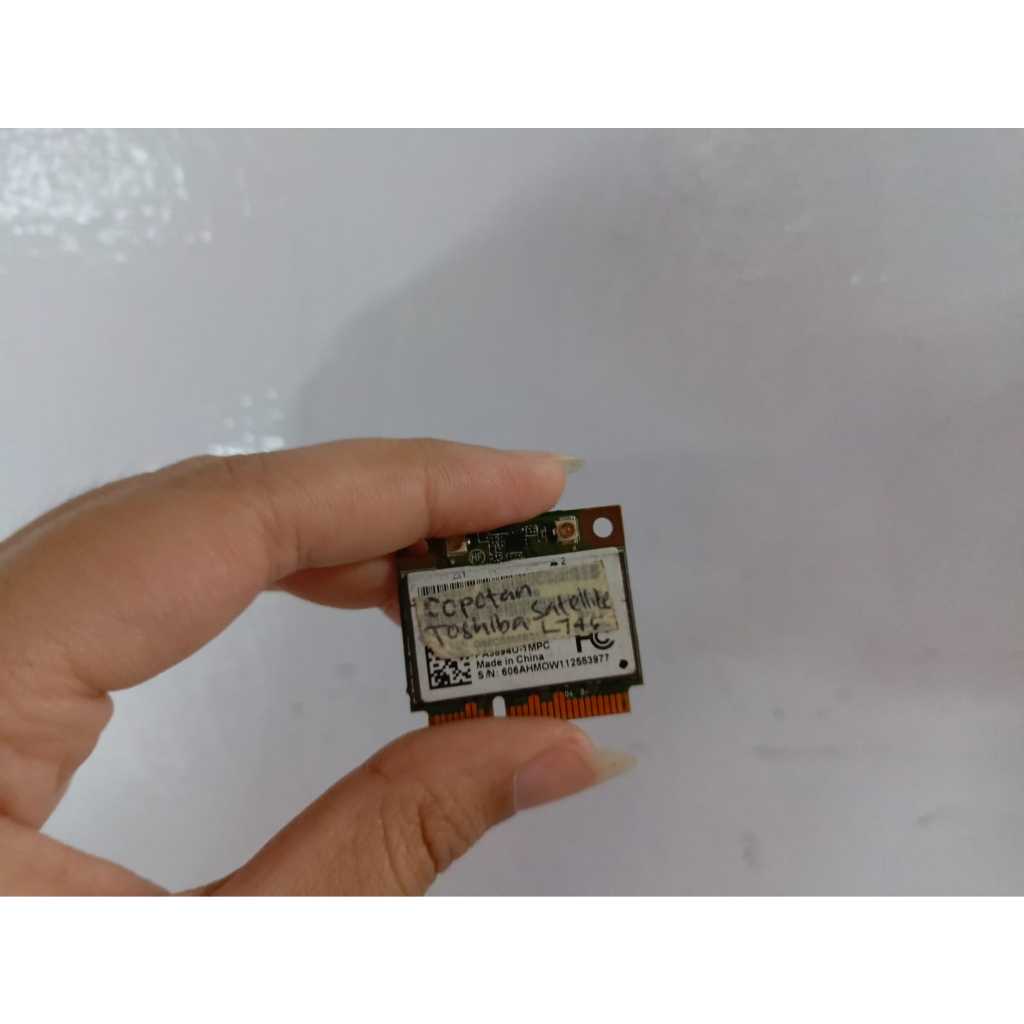 MODUL WIFI WIRELESS CARD ANATEL ATH-AR5B195 TOSHIBA SATELLITE L745 - ercomp1