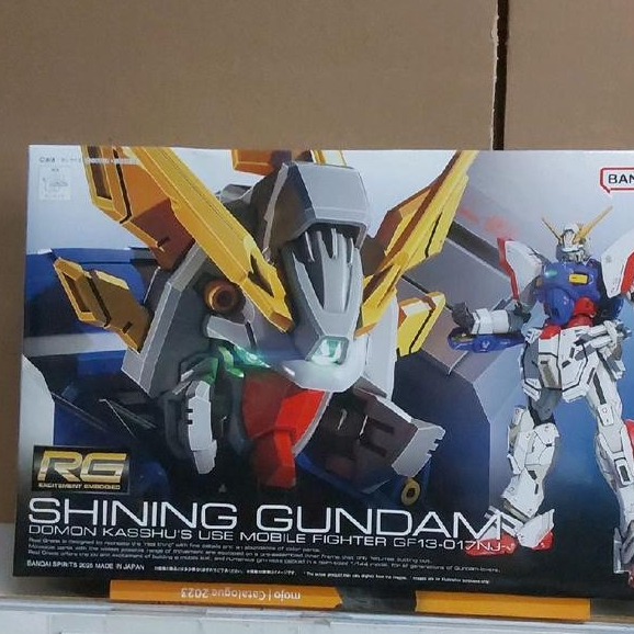 Gundam Rg 42 Shining Gundam 68558 [Original Bandai]