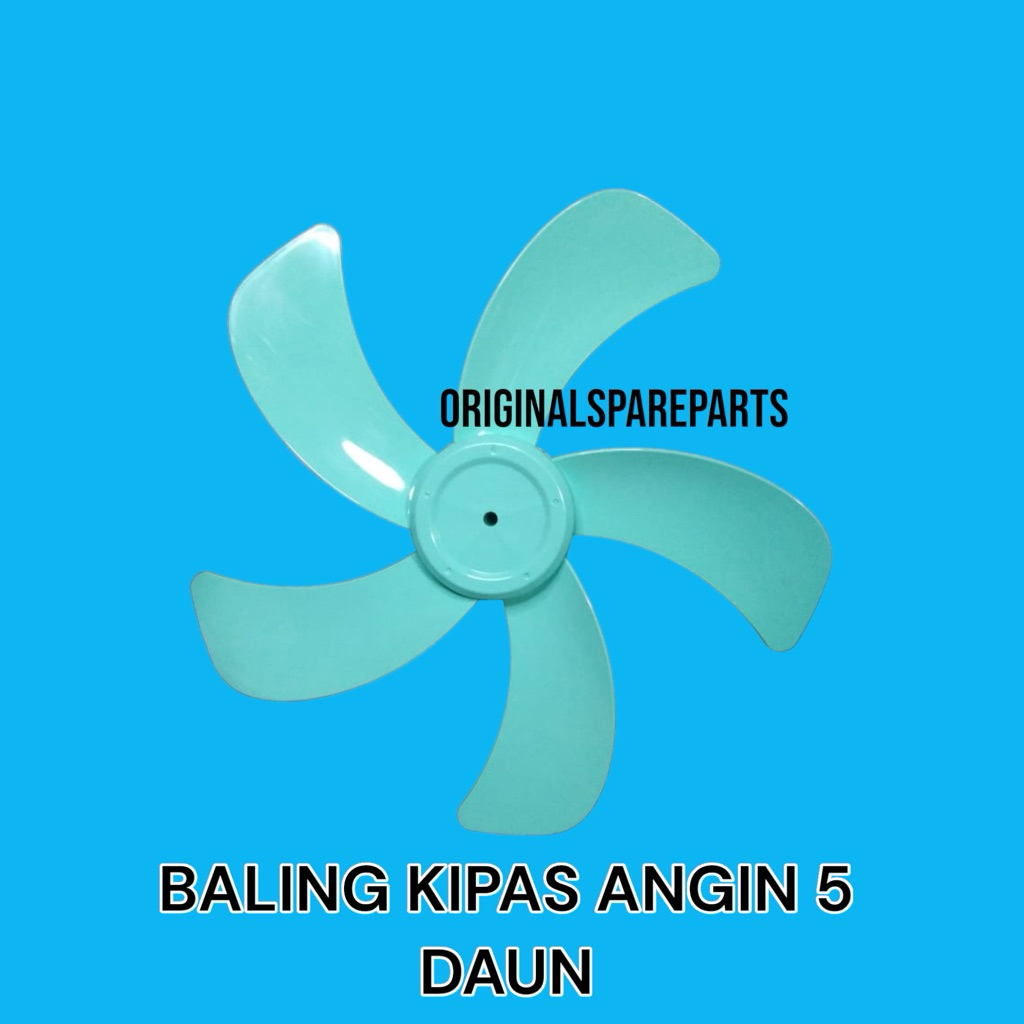BALING BALING KIPAS ANGIN 16 INCH UNIVERSAL 5 DAUN / BALING BALING KIPAS ANGIN 16 INCH 5 DAUN MASPIO