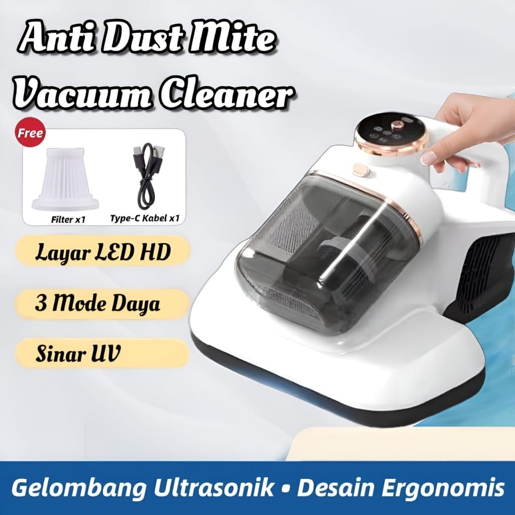 Pembasmi Tungau Kecil  Vacuum Penghilang Tungau Frekuensi Tinggi