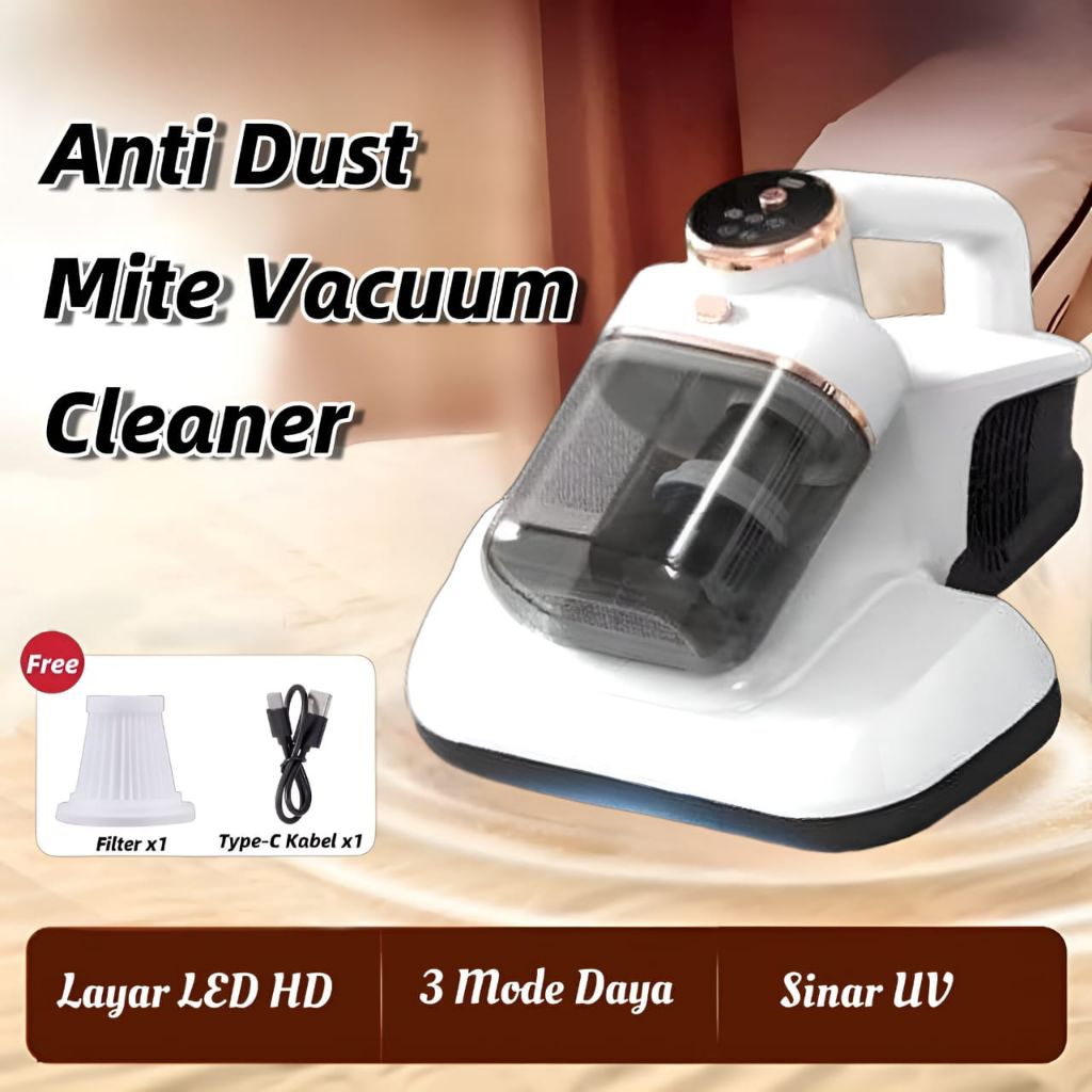 Pembasmi Tungau Vakum Penghilang Tungau Tinggi Penyedot Debu Kasur Sofa